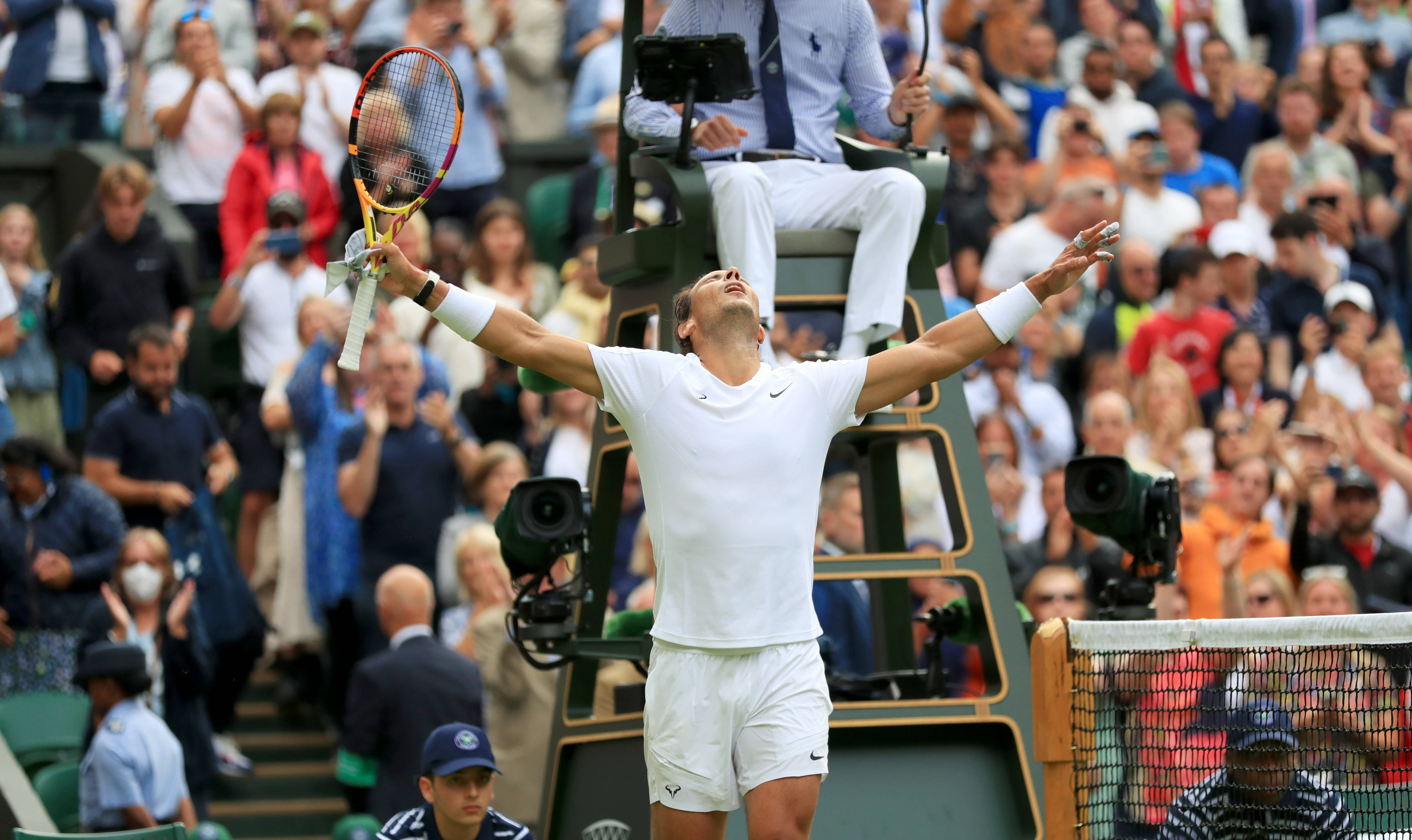 包含拉沃尔杯逆转温网，纳达尔点燃赛场的词条