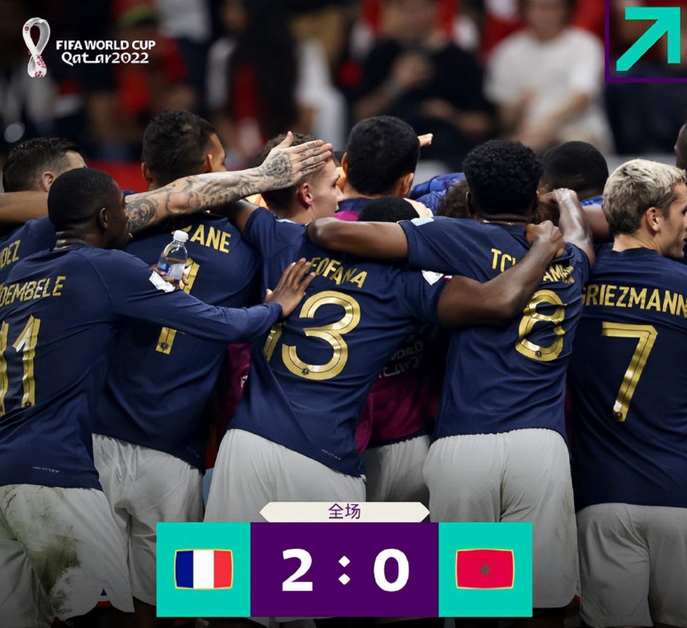 英格兰翻盘摩洛哥，梅西扛起全队