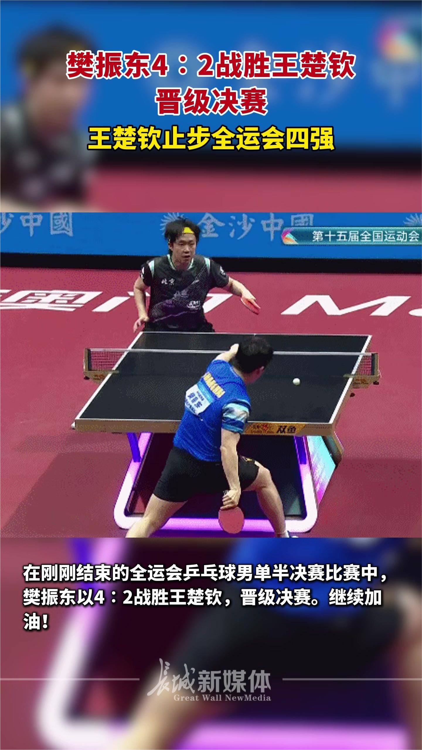 瑞典乒乓球队绝地反击中国乒乓球队，樊振东制霸全场的简单介绍